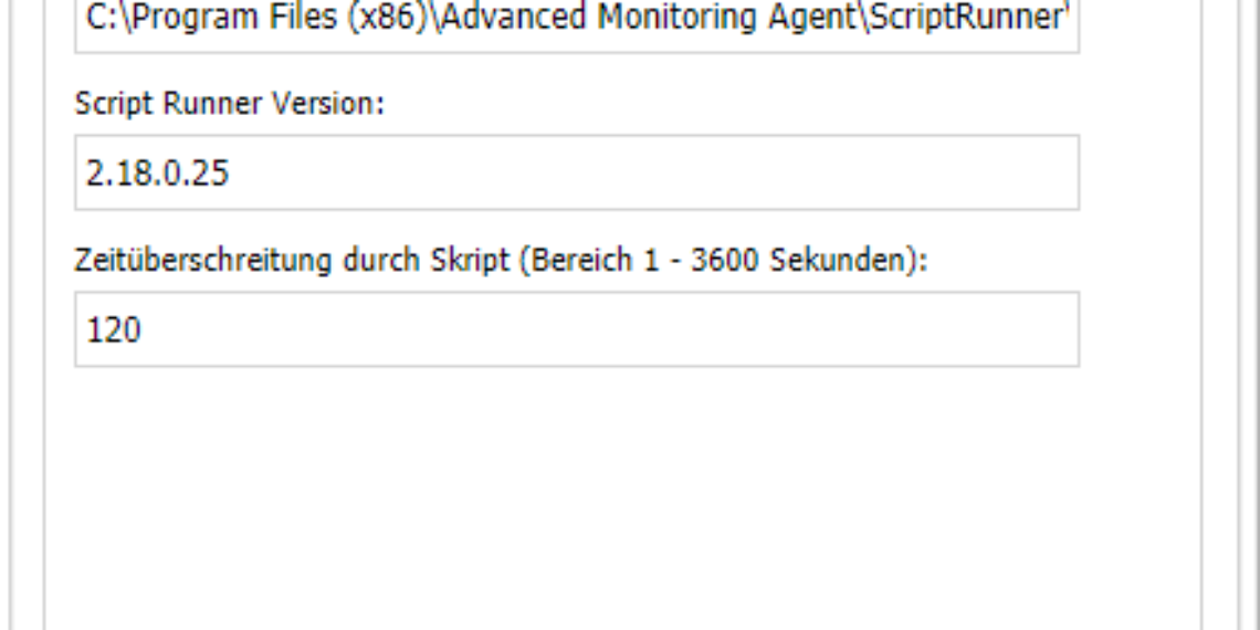 Solarwinds – Scriptrunner Version Check