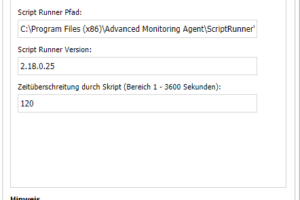 Solarwinds – Scriptrunner Version Check